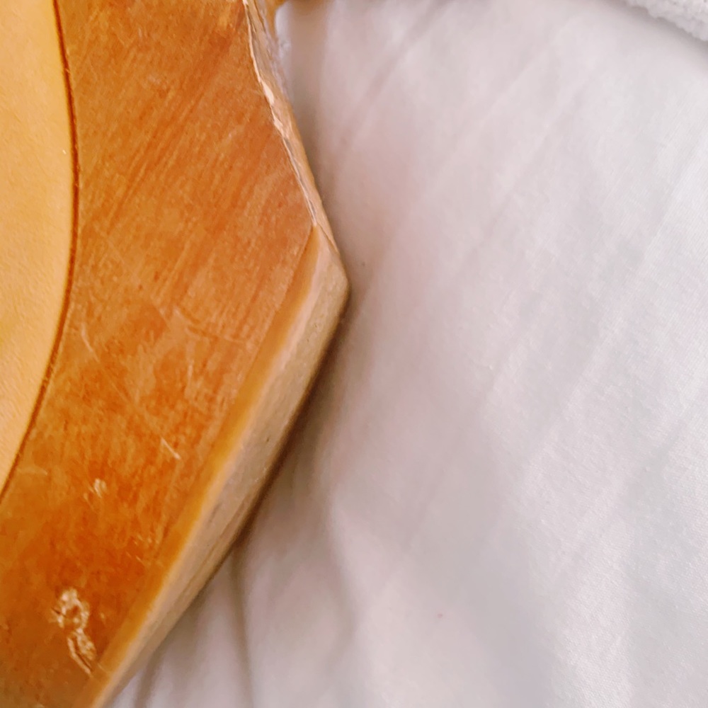 Free People Tan Brown Leather Cutout Mules - Picture 8 of 8